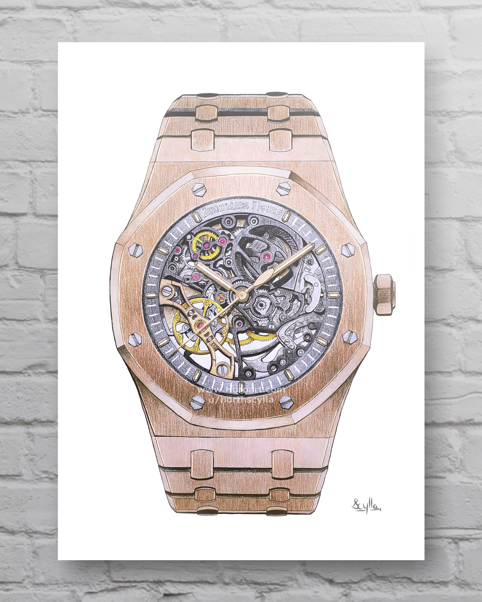 Audemars piguet Royal Oak Openworked Print HoroArt